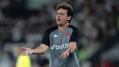 Fernando Diniz técnico do Vasco durante partida contra o Botafogo no estadio Engenhao pelo campeonato Copa Do Brasil 2025. Foto: Jorge Rodrigues/AGIF