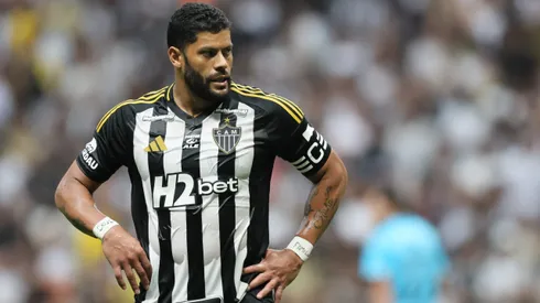 MG – BELO HORIZONTE – 14/09/2025 – BRASILEIRO A 2025, ATLETICO-MG X SANTOS – Hulk jogador do Atletico-MG durante partida contra o Santos no estadio Arena MRV pelo campeonato Brasileiro A 2025. Foto: Gilson Lobo/AGIF