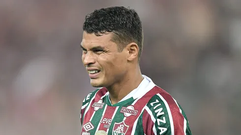 Thiago Silva jogador do Fluminense durante partida contra o Palmeiras no estadio Maracana pelo campeonato Brasileiro A 2024. Foto: Thiago Ribeiro/AGIF