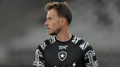 Neto durante confronto contra a LDU na Libertadores de 2025.