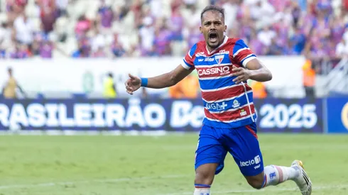 Bruno Pacheco marcou um dos gols da vitória do Fortaleza contra o Vitória