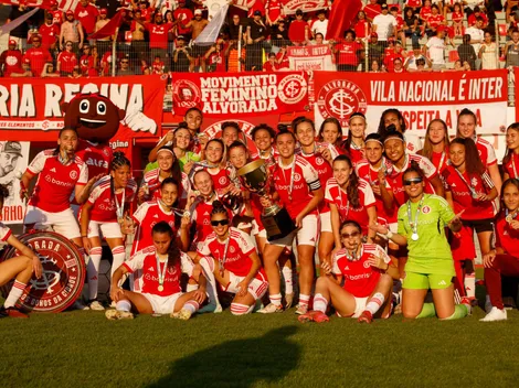 Internacional empata com o Grêmio, pelo sub-20 feminino e garante título inédito