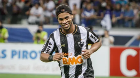 Ronaldinho Gaucho. Cruzeiro x Atletico-MG pela final do Campeonato Mineiro 2013 no Estadio Mineirao 19 de Maio de 2013, Belo Horizonte, Minas Gerais, Brasil. Foto: Bruno Cantini/AGIF