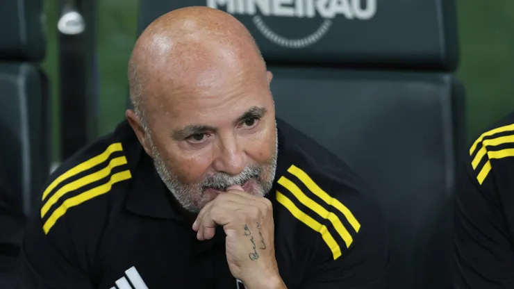Jorge Sampaoli, técnico do Atlético-MG. Foto: Gilson Lobo/AGIF