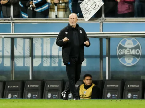 Mano Menezes, técnico do Grêmio, tem aproveitamento pior que demitidos desde 2021