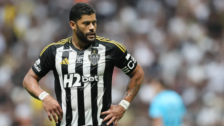 MG - BELO HORIZONTE - 14/09/2025 - BRASILEIRO A 2025, ATLETICO-MG X SANTOS - Hulk jogador do Atletico-MG durante partida contra o Santos no estadio Arena MRV pelo campeonato Brasileiro A 2025. Foto: Gilson Lobo/AGIF