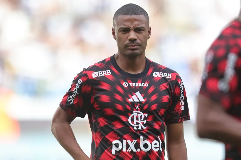 PA – BELEM – 02/02/2025 – SUPERCOPA 2025, FLAMENGO X BOTAFOGO – De La Cruz jogador do Flamengo durante partida contra o Botafogo no estadio Mangueirao pelo campeonato Supercopa 2025. Foto: Fernando Torres/AGIF