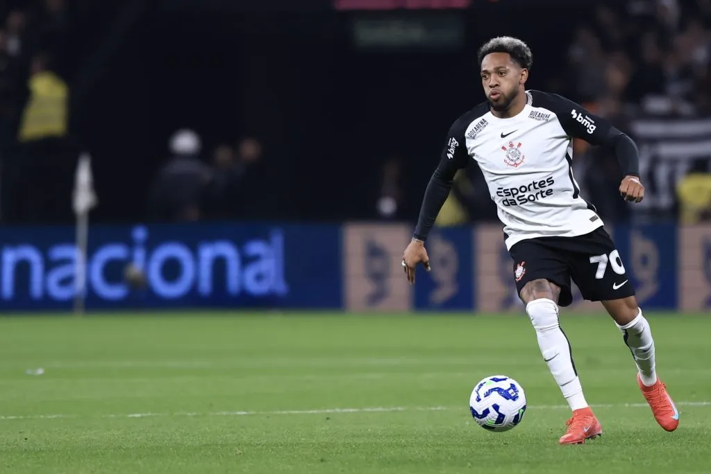 Jose Martinez jogador do Corinthians durante partida contra o Palmeiras – Foto: Marcello Zambrana/AGIF