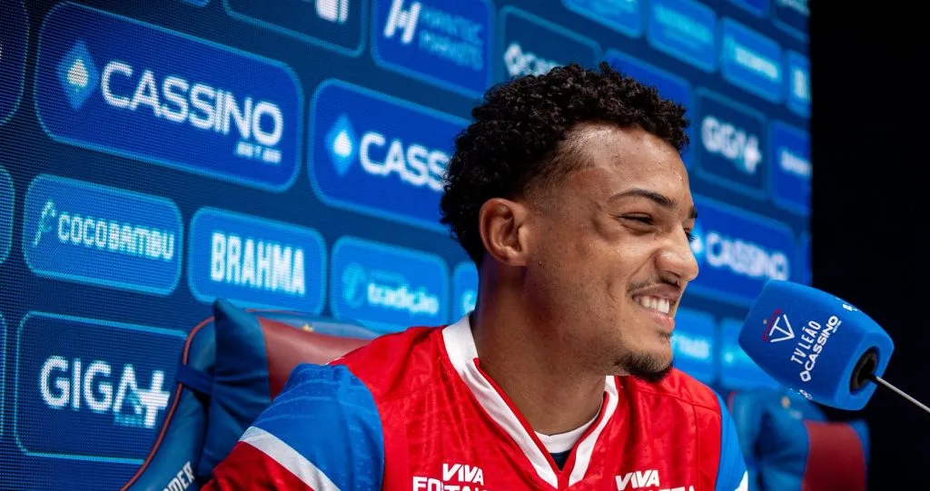 Kayke, jogador do Fortaleza – Foto: Reprodução/Matheus Lotif/FEC