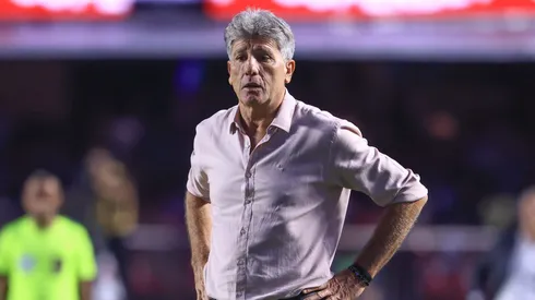 Renato Gaucho tecnico do Fluminense durante partida contra o Sao Paulo no estadio Morumbi pelo campeonato Brasileiro A 2025. Foto: Marcello Zambrana/AGIF