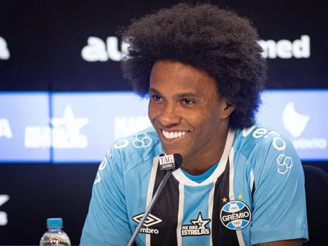 Willian está confirmado no GreNal pelo Brasileirão