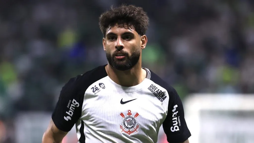 Yuri Alberto em campo pelo Corinthians. Foto: Marcello Zambrana/AGIF
