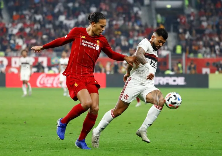 Flamengo x Liverpool pelo Mundial de 2019. REUTERS/Corinna Kern