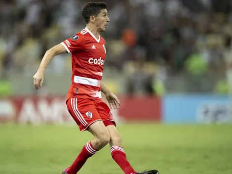 Nacho deve ser titular do River Plate diante do Palmeiras