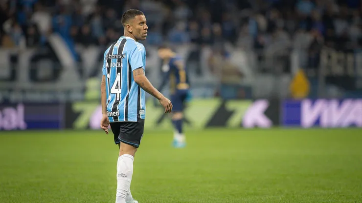 Marcos Rocha, lateral do Grêmio. Foto: Maxi Franzoi/AGIF
