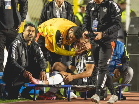 Atlético-MG atualiza situações dos lesionados Júnior Santos e Cuello