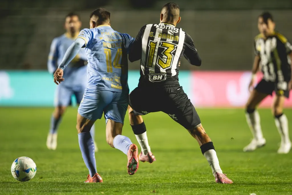 Atlético-MG ficou no empate fora de casa diante do Bolívar. Foto: Pedro Souza / Atlético