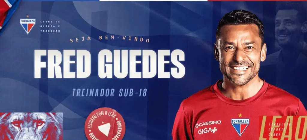Fortaleza anuncia a contratação de Fred para o sub-18. Imagem: Divulgação/Site oficial do Fortaleza EC