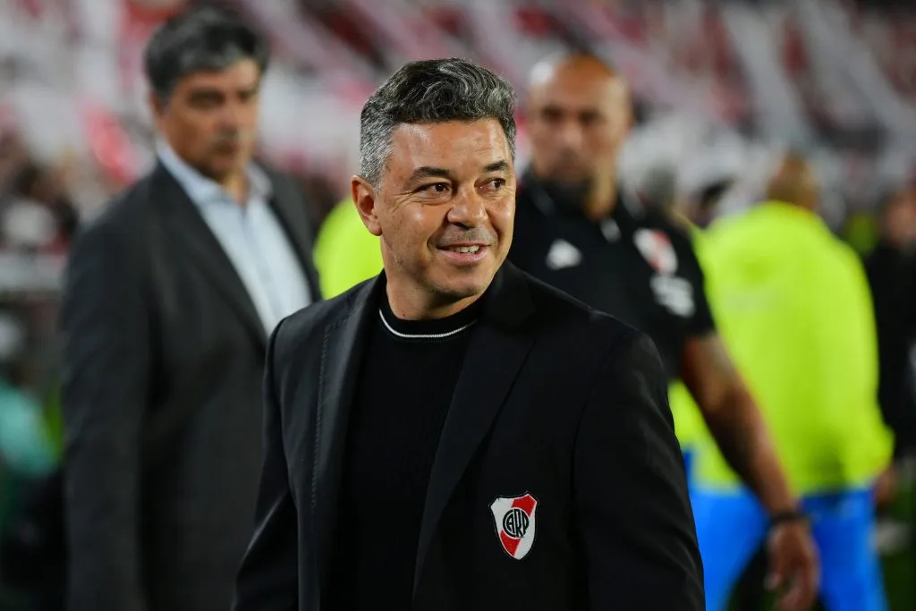 Marcelo Gallardo ganhou elogios do técnico do Palmeiras. Foto: Marcelo Endelli/Getty Images)