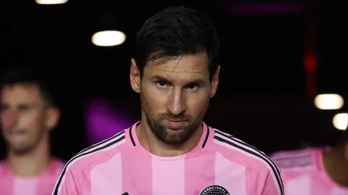 Lionel Messi pelo Inter Miami. (Photo by Leonardo Fernandez/Getty Images)