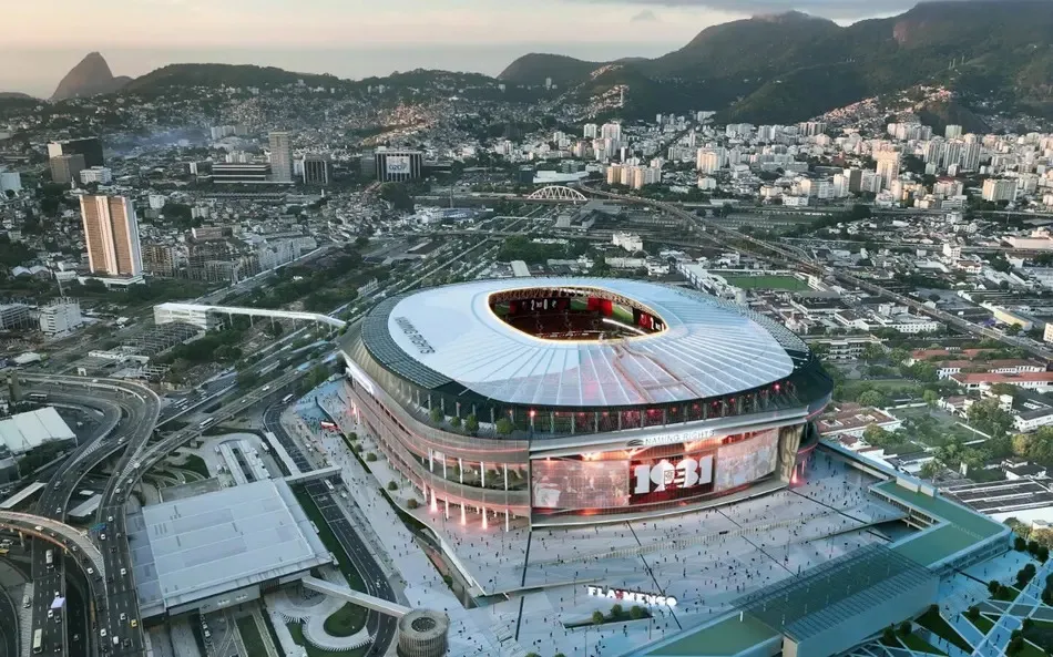Estádio do Flamengo deve ficar pronto só em 2026. Foto: Divulgação/Flamengo