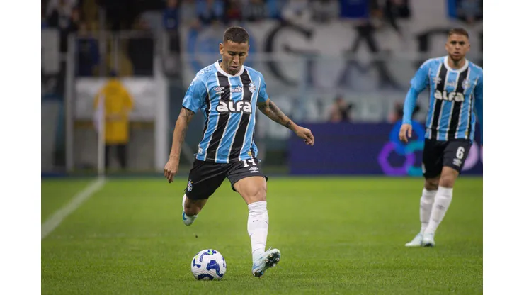 RS - PORTO ALEGRE - 23/08/2025 - BRASILEIRO A 2025, GREMIO X CEARA - Marcos Rocha jogador do Gremio durante partida contra o Ceara no estadio Arena do Gremio pelo campeonato Brasileiro A 2025. Foto: Maxi Franzoi/AGIF