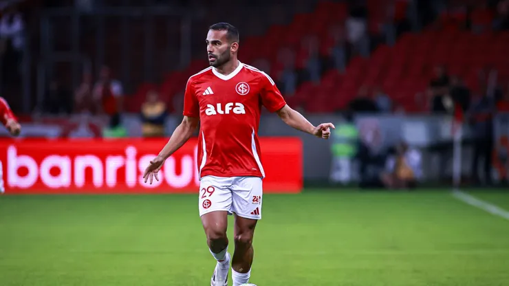 Thiago Maia, jogador do Internacional. Foto: Maxi Franzoi/AGIF