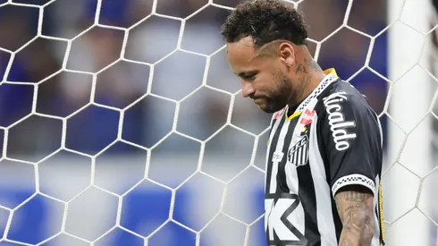 Neymar, jogador do Santos