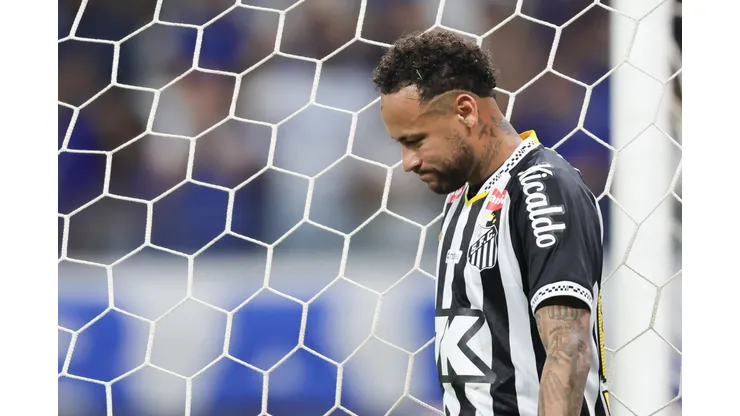 Neymar, jogador do Santos