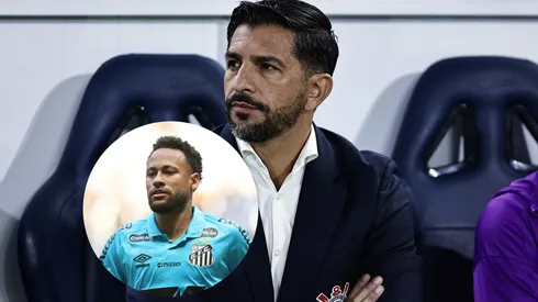 Emiliano Diaz revela conversa com Neymar para assumir o Santos (Imagem: Fabio Giannelli/AGIF/ Gilson Lobo/AGIF)