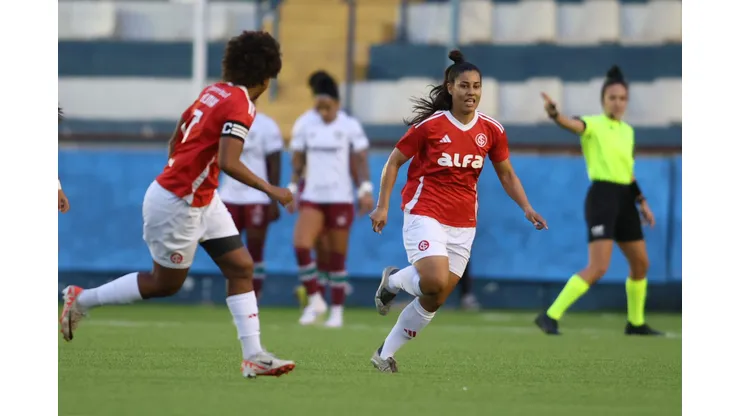 Internacional e Fluminense se enfrentaram pela Copa do Brasil Feminina - Foto: CBF Divulgação
