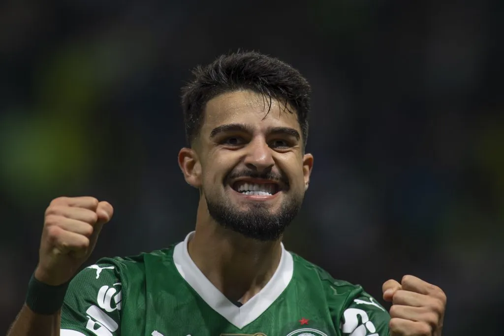 Flaco se destacou novamente no Palmeiras – Foto: Anderson Romao/AGIF.