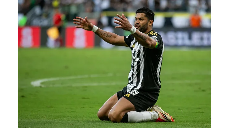 MG - BELO HORIZONTE - 20/04/2025 - BRASILEIRO A 2025, ATLETICO-MG X BOTAFOGO - Hulk jogador do Atletico-MG durante partida contra o Botafogo no estadio Mineirao pelo campeonato Brasileiro A 2025. Foto: Fernando Moreno/AGIF