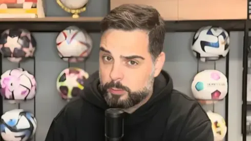 Chico Garcia, comentarista do programa Jogo Aberto, da Band. Foto: Reprodução/YouTube