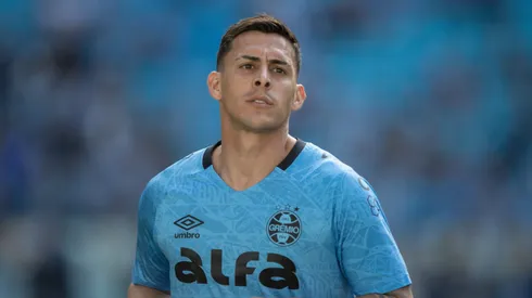 Pavon, jogador do Grêmio. Foto: Liamara Polli/AGIF