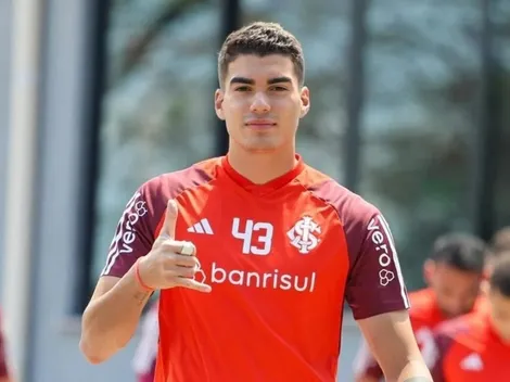 Lucca Drummond comemora volta aos treinos após grave lesão