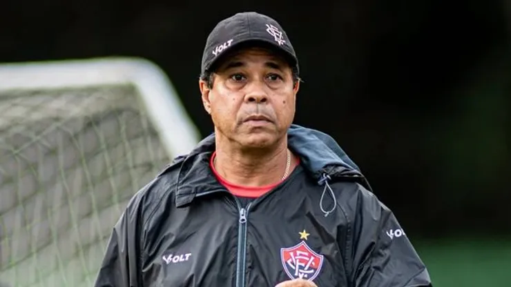 Rodrigo Chagas, técnico do Vitória. Victor Ferreira/EC Vitória
