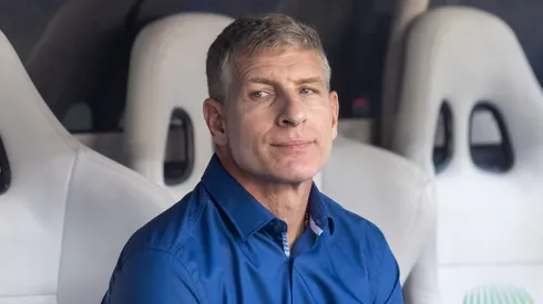 Martín Palermo, técnico do Fortaleza. Foto: Lucas Emanuel/AGIF