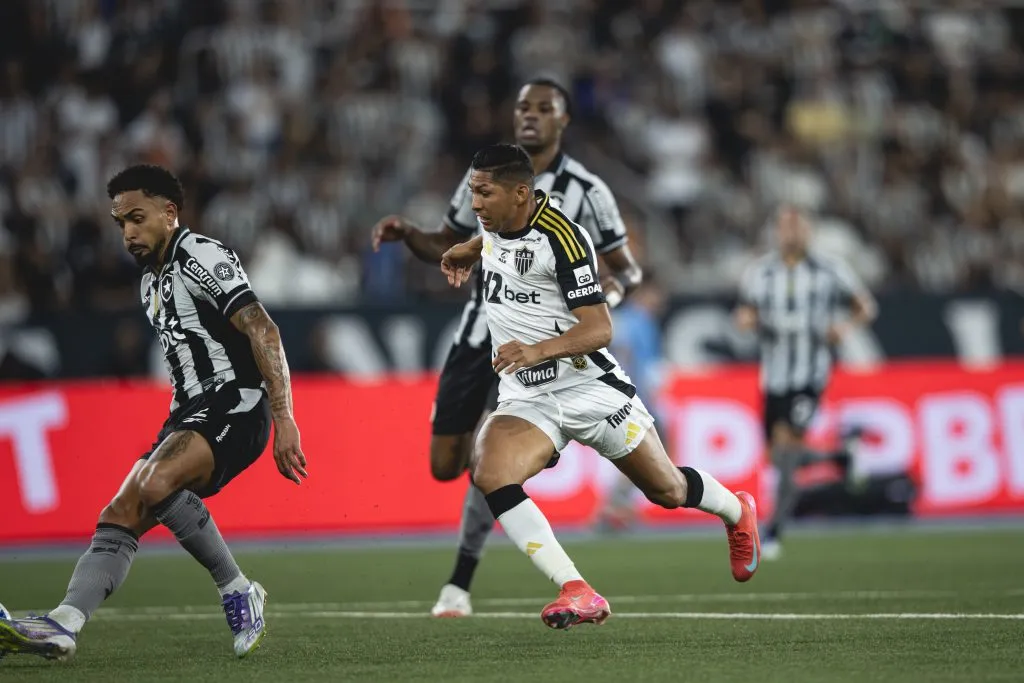 Rony entrou no segundo tempo na derrota para o Botafogo. Foto: Pedro Souza / Atlético