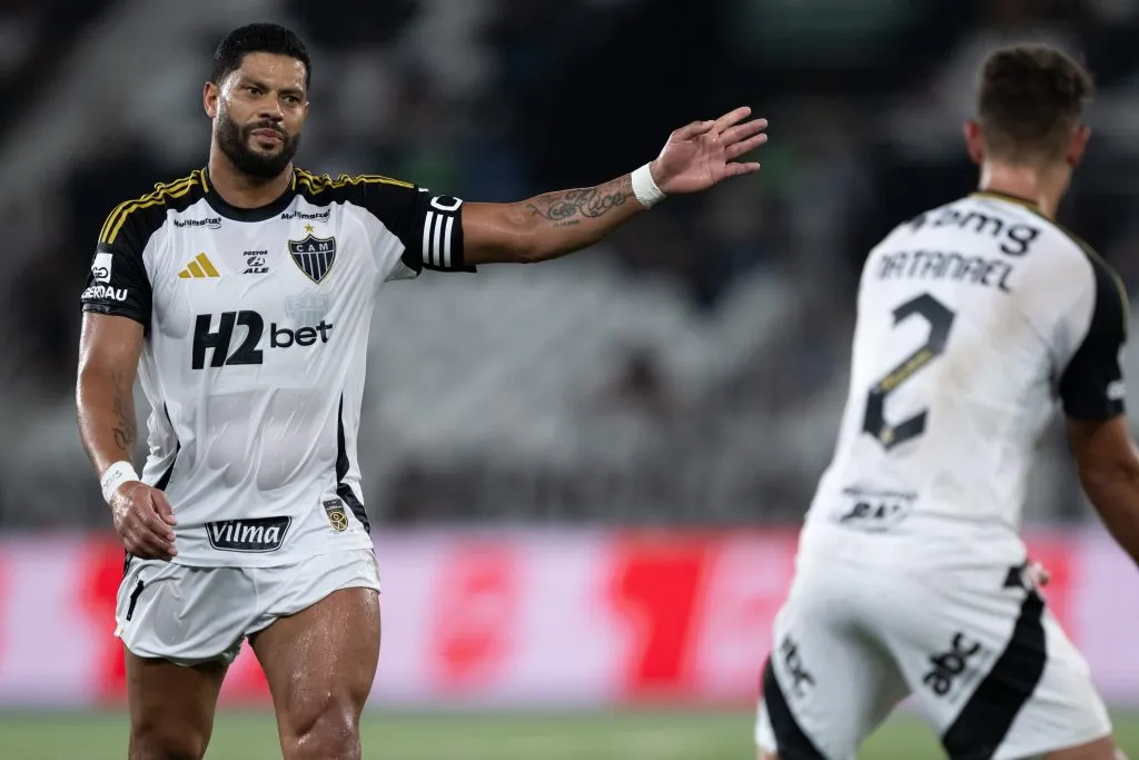RJ – RIO DE JANEIRO – 20/09/2025 – BRASILEIRO A 2025, BOTAFOGO X ATLETICO-MG – Hulk jogador do Atletico-MG durante partida contra o Botafogo no estadio Engenhao pelo campeonato Brasileiro A 2025. Foto: Jorge Rodrigues/AGIF