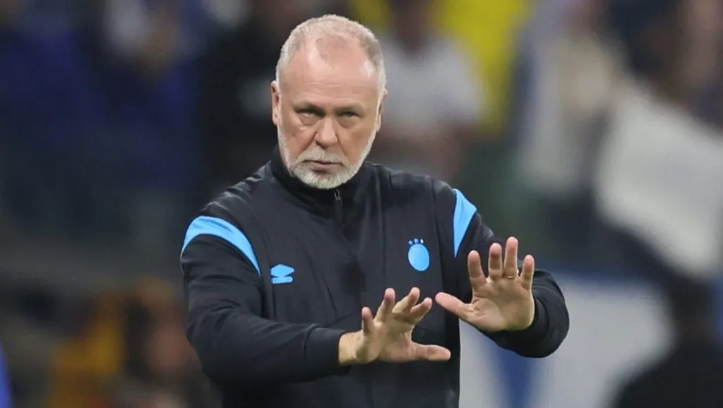 Mano Menezes, técnico do Grêmio. Foto: Gilson Lobo/AGIF
