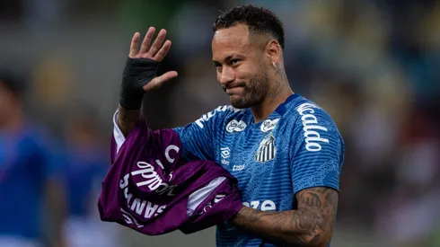 Neymar, camisa 10 do Santos. Foto: Thiago Ribeiro/AGIF