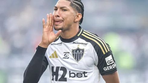 RJ – RIO DE JANEIRO – 10/08/2025 – BRASILEIRO A 2025, VASCO X ATLETICO-MG – Rony jogador do Atletico-MG durante partida contra o Vasco no estadio Sao Januario pelo campeonato Brasileiro A 2025. Foto: Thiago Ribeiro/AGIF