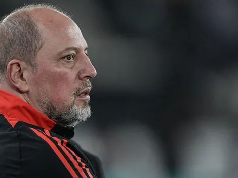 Alessandro Barcellos, presidente do Internacional, se manifesta após saída de Roger Machado