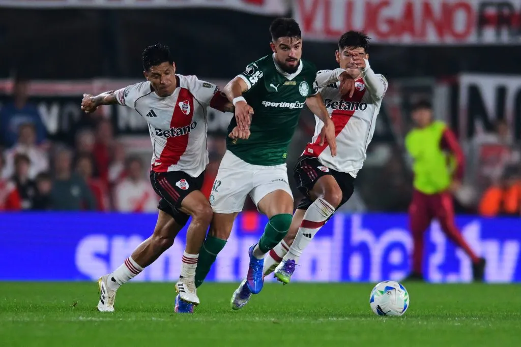Palmeiras está na vantagem no agregado – Foto: Marcelo Endelli/Getty Images.