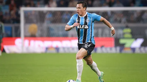 Marlon, do Grêmio, fez uma provocação ao Internacional. Foto: AGIF