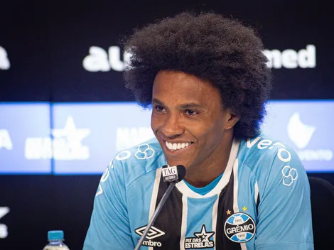 Willian joga bem o GreNal 448 e encanta torcida