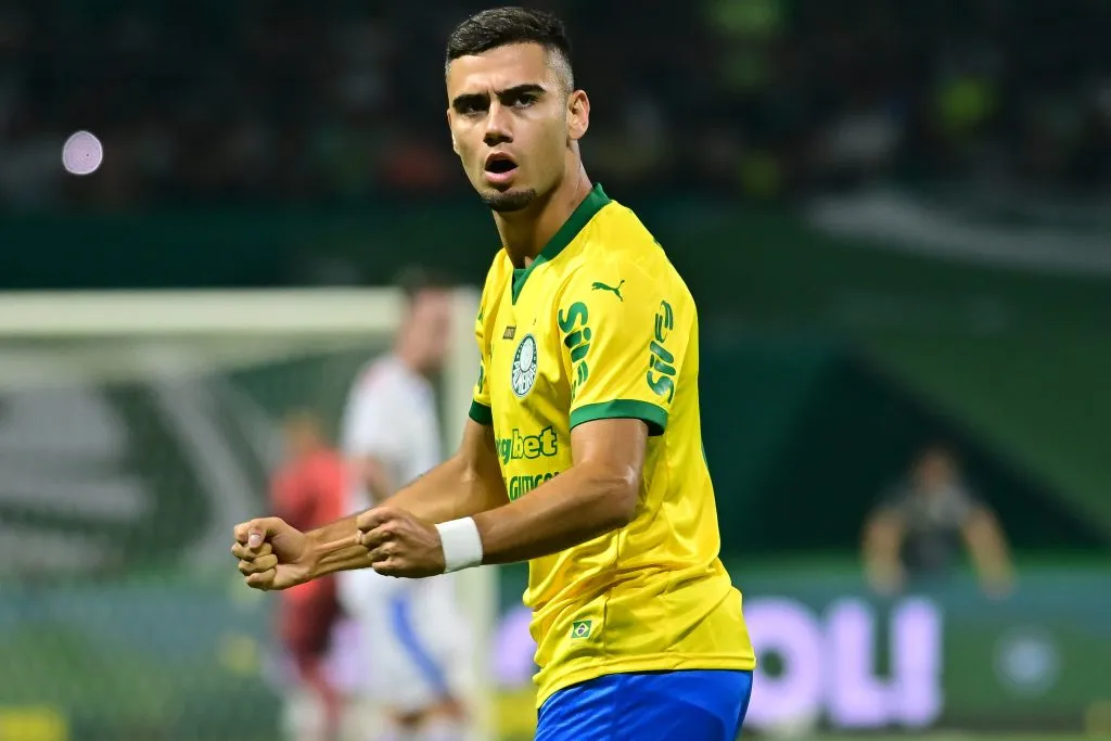 Andreas Pereira, meia do Palmeiras. Foto: Jota Erre/AGIF