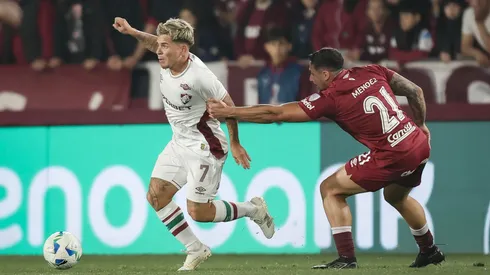Fluminense enfrentou o Lanús no Estádio Ciudad de Lanus, pela primeira partida das quartas de final da Copa Sul-Americana 2025. FOTO: MARCELO GONÇALVES / FLUMINENSE F.C.