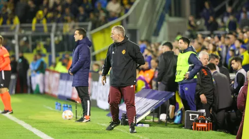 Pablo Fernandez durante o duelo Internacional e Rosário Central, pela Sul-Americana de 2024 – Foto: Ricardo Duarte/SC Internacional